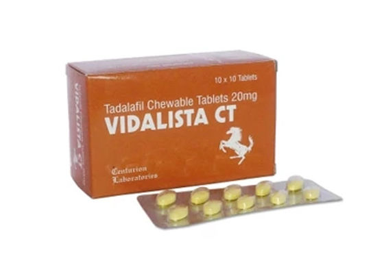 Original FDA Approved Vidalista CT Chewable 20mg Male Enhancement Pills