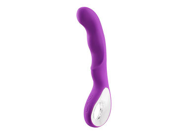 8 inch Rechargeable 10 Frequency G Spot Stimulation , Silicone Sex Vibrator For Women