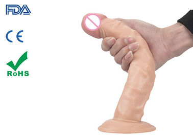 10" Dildo Sex Toy Lifelike Flexible Strap on PVC Penis Cocks Dongs