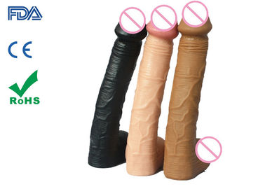 12" Waterproof Strong Suction Base Huge Dildo Sex Toy for Women Masturbation