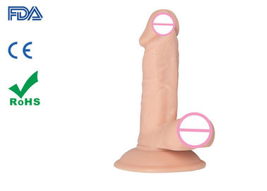 Phthalate Free PVC Penis Cock Dildo Sex Toy 5.9"  Lifelike Balls with Suction Cup