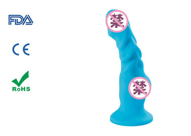 7.75" Lifelike Sex Toys 100% Liquid Silicone Penis Dildo with Strong Suction Cup