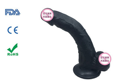 Women Realistic Sex Toy 10.23" Long Huge Black Dick Artificial Dildo
