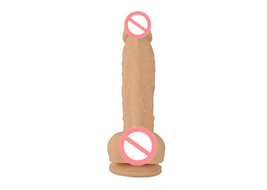 7 Inch Medical Silicone Mushroom Head Realistic Head Dildo Sex Toy with Suction Cup