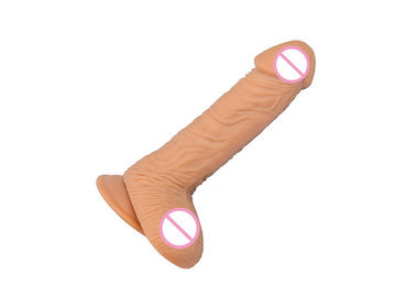 9" Women Sex Toy Realistic Soft Silicone Huge Dick Dong Penis Dildo Suction Cup