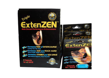 Powerful Triple ExtenZEN Natural Herbal Male Libido Improve Enhacement Pills