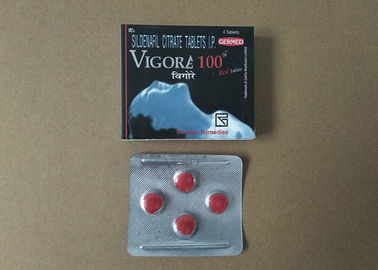 Natural Herbal Enhancement Pills Red Vigora 100 Male Erectile Dysfunction Tablet