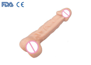 9 Inches Lifelike Waterproof  Silicone Penis Dildo Strap On Compatible Sex Toy