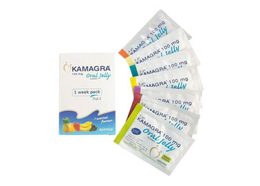 Kamagra 100mg Oral Jelly For Male Erection Enhancer , 7 Packets Per Box