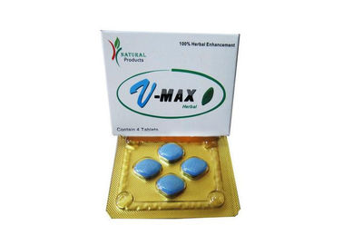 100% Natural Male Herbal Enhancement Pills 8000mg 4 Tablets Per Pack