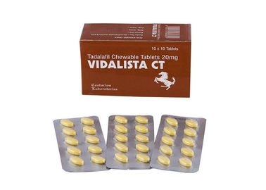 Generic Cialis Vidalista Male ED Enhancement Pills Yellow Color