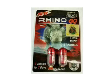 Natural Herbal Male Organ Enlargement Capsules Rhino 99 Extreme 90000